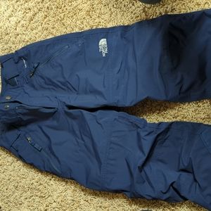 Boys navy blue North Face snow pants